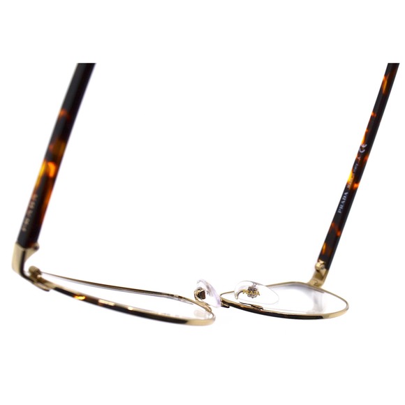 NEW PRADA PR 63XV 09B1O1 BORDEAUX/ GOLD DEMO LENS AUTHENTIC EYEGLASSES F… - Picture 12 of 15